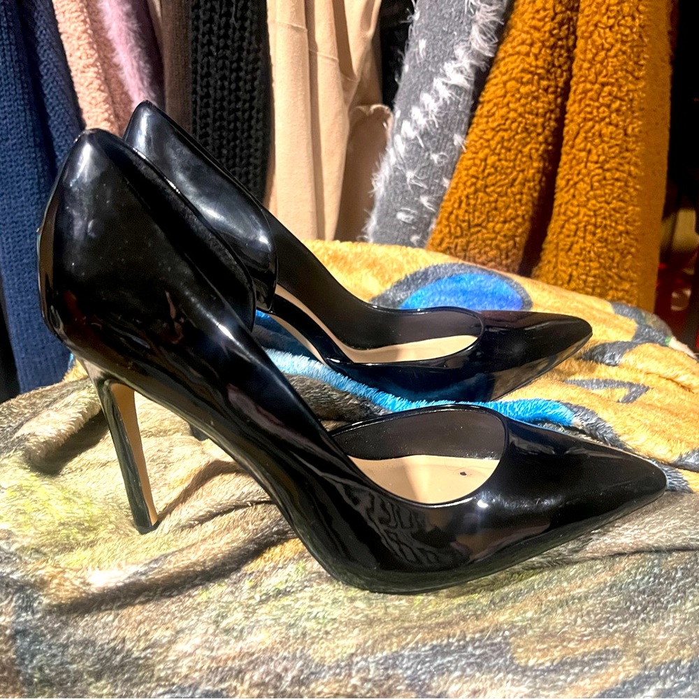 Black heels